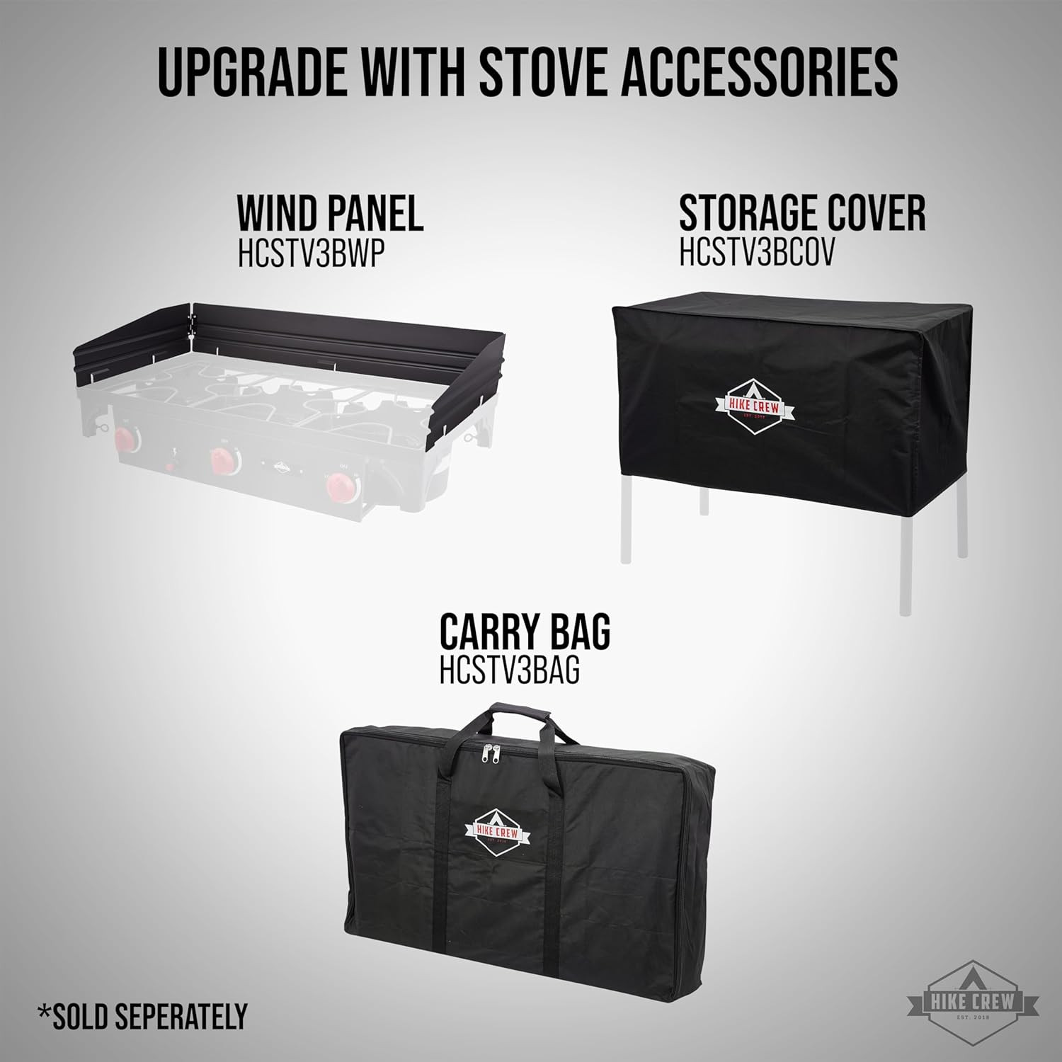 Portable 3-Burner Outdoor Gas Stove | 225,000 BTU with Blue Flame Control