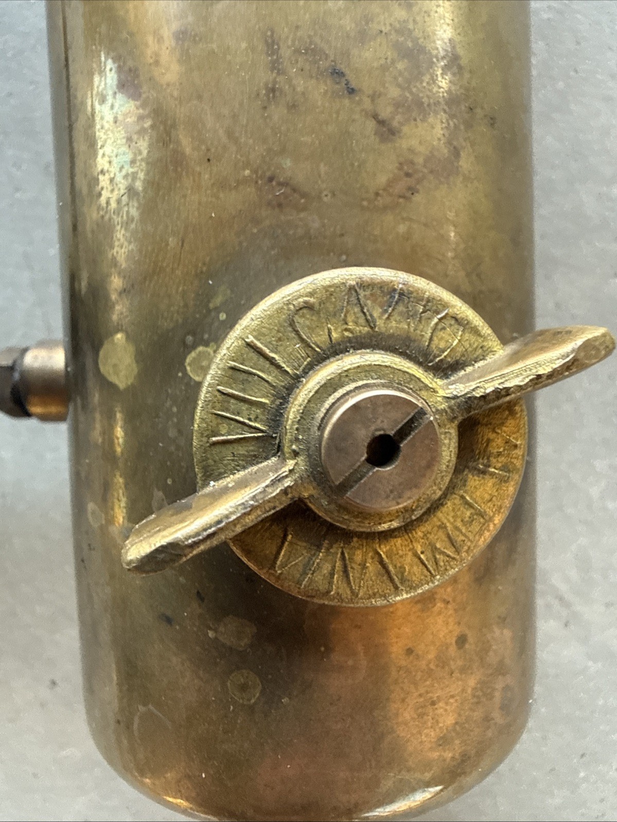 Vulcano Alemania Camp Cook Stove Ludensheid Brass Backpack Germany Tourist