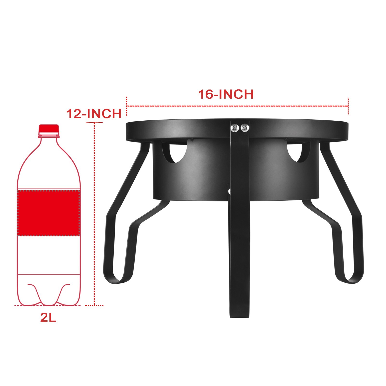 100,000 BTU Propane Burner Gas Stove Burner Camping Stove Outdoor Cooker