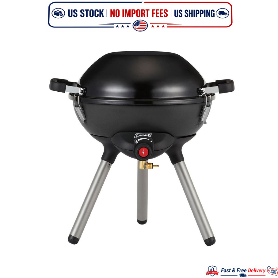 Coleman 4 In 1 Portable Propane Gas Cooking System Camping Stove Grill Outdoor