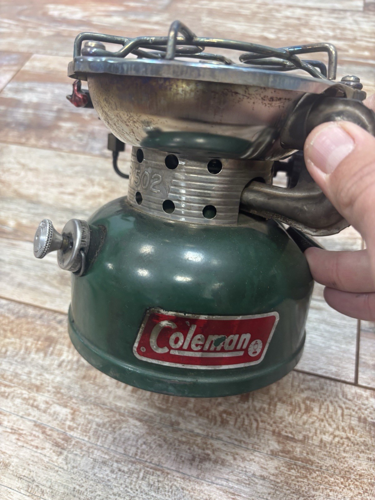 Vintage COLEMAN 502-700 SPORTSTER Portable Camp stove in original box 1976