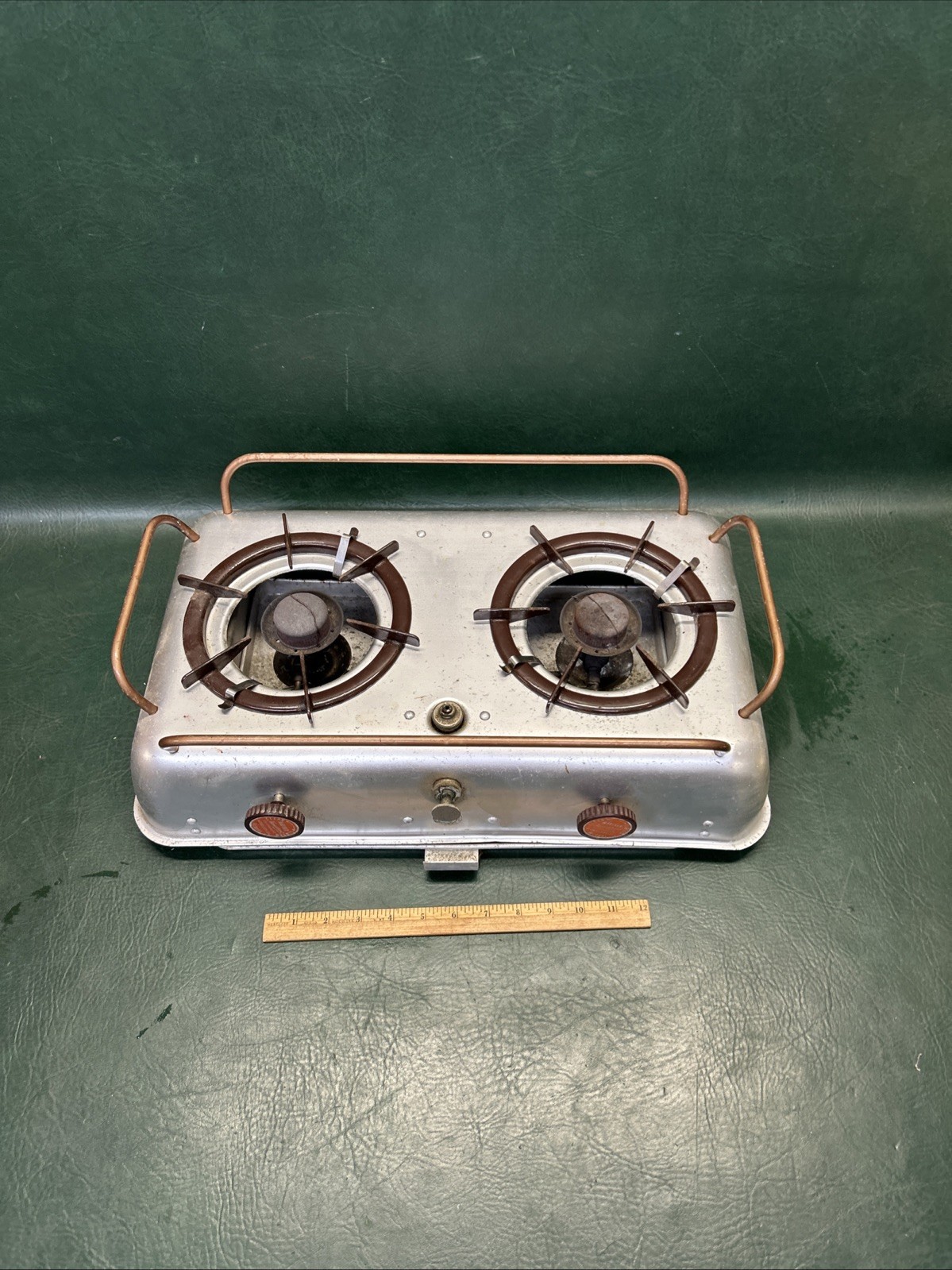 Homestrand Mariner Alcohol Stove Model 205-32A – Dual Burner – Unested