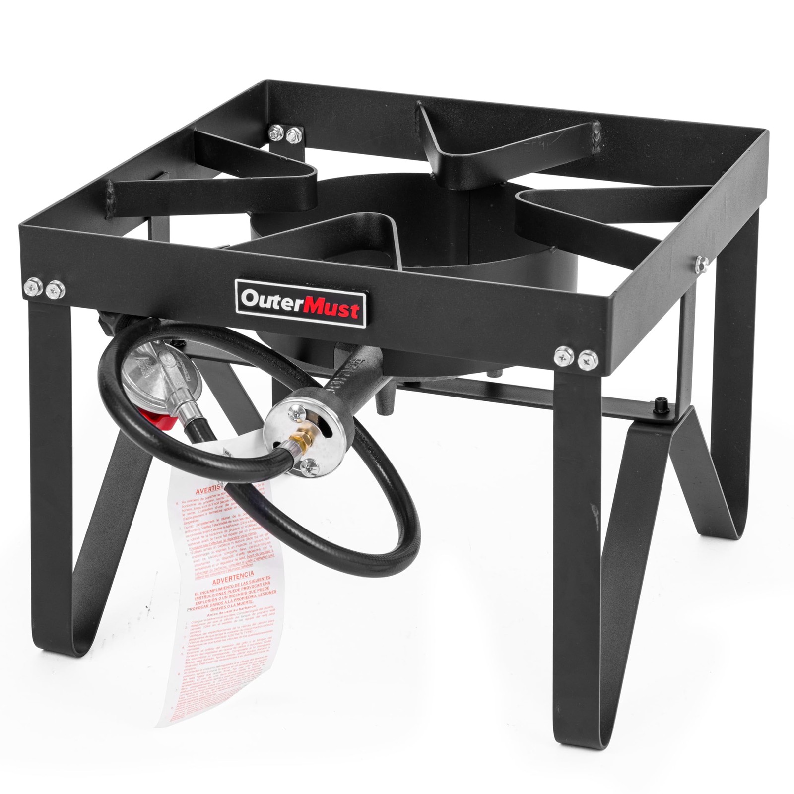 Outermust Outdoor Propane Burner Heavy Duty Propane Gas Stoves Cooking 10 Psi