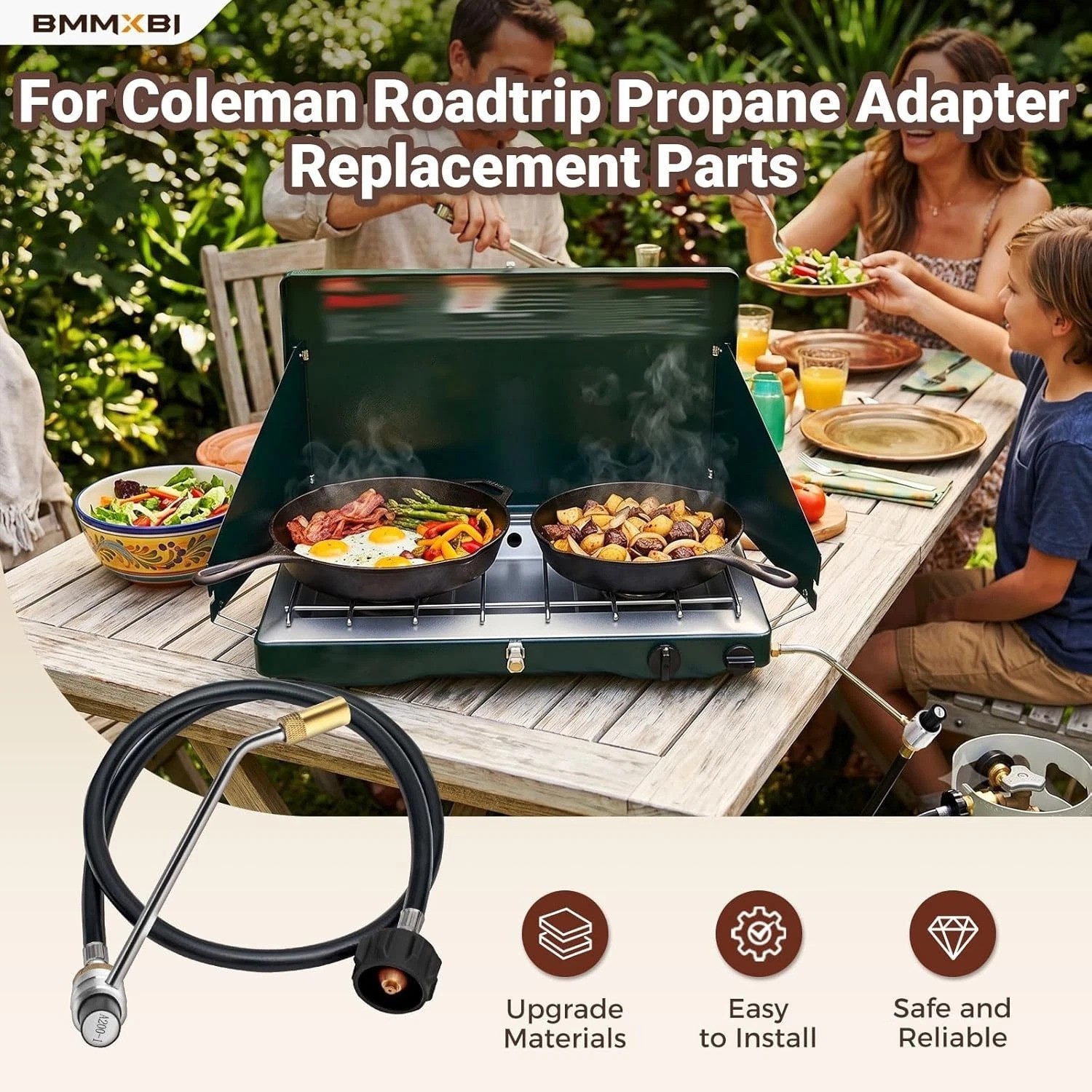 Coleman Grill Stove Regulator & Propane Hose Replacement
