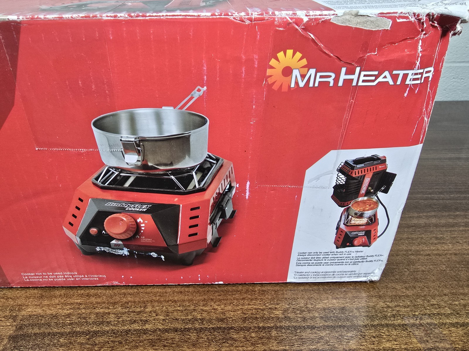 Mr Heater F600500 Buddy FLEX 8,000 BTU Portable Cooker New In Box
