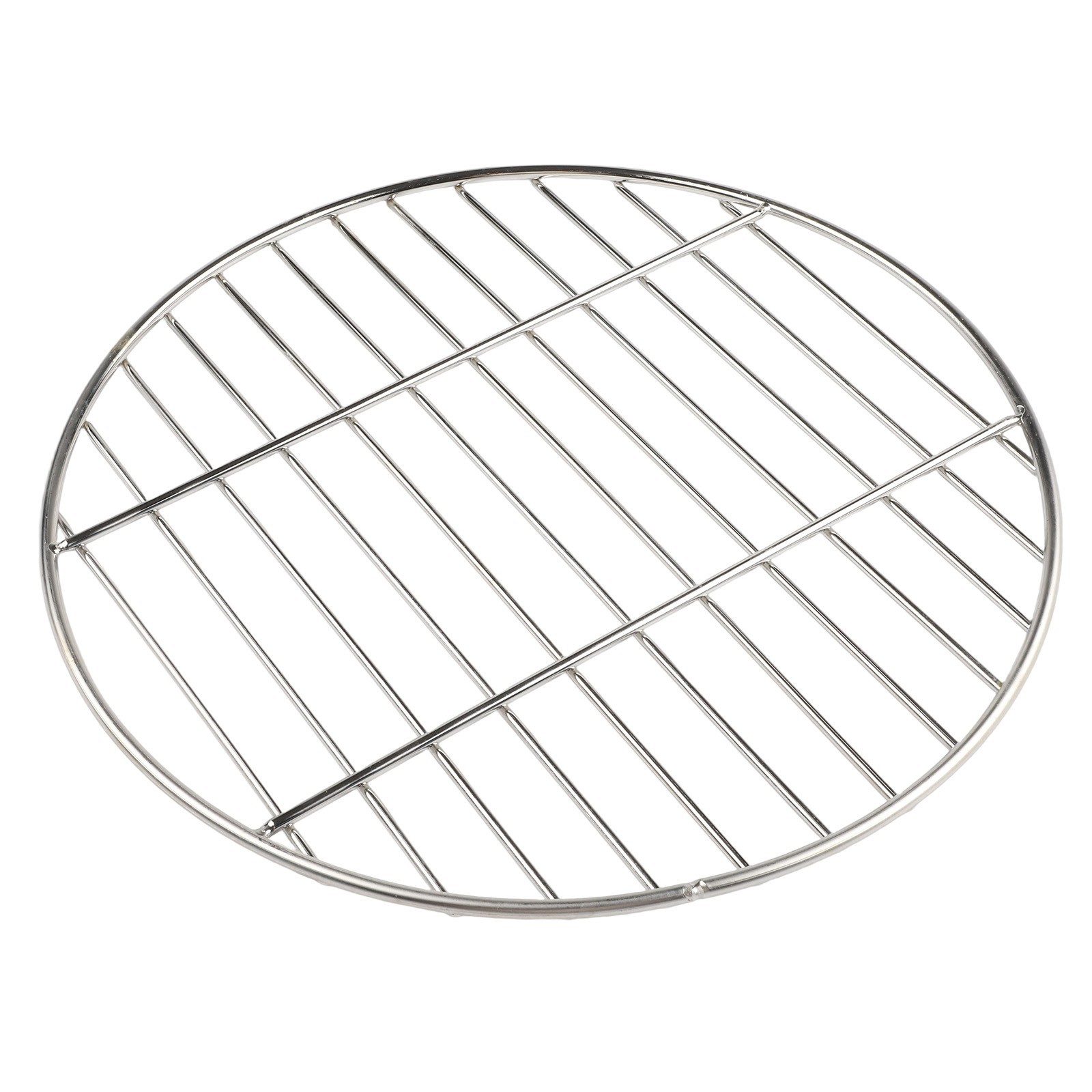 Round Stainless Steel Baking Tray Camping Grid 30cm 35cm 40cm