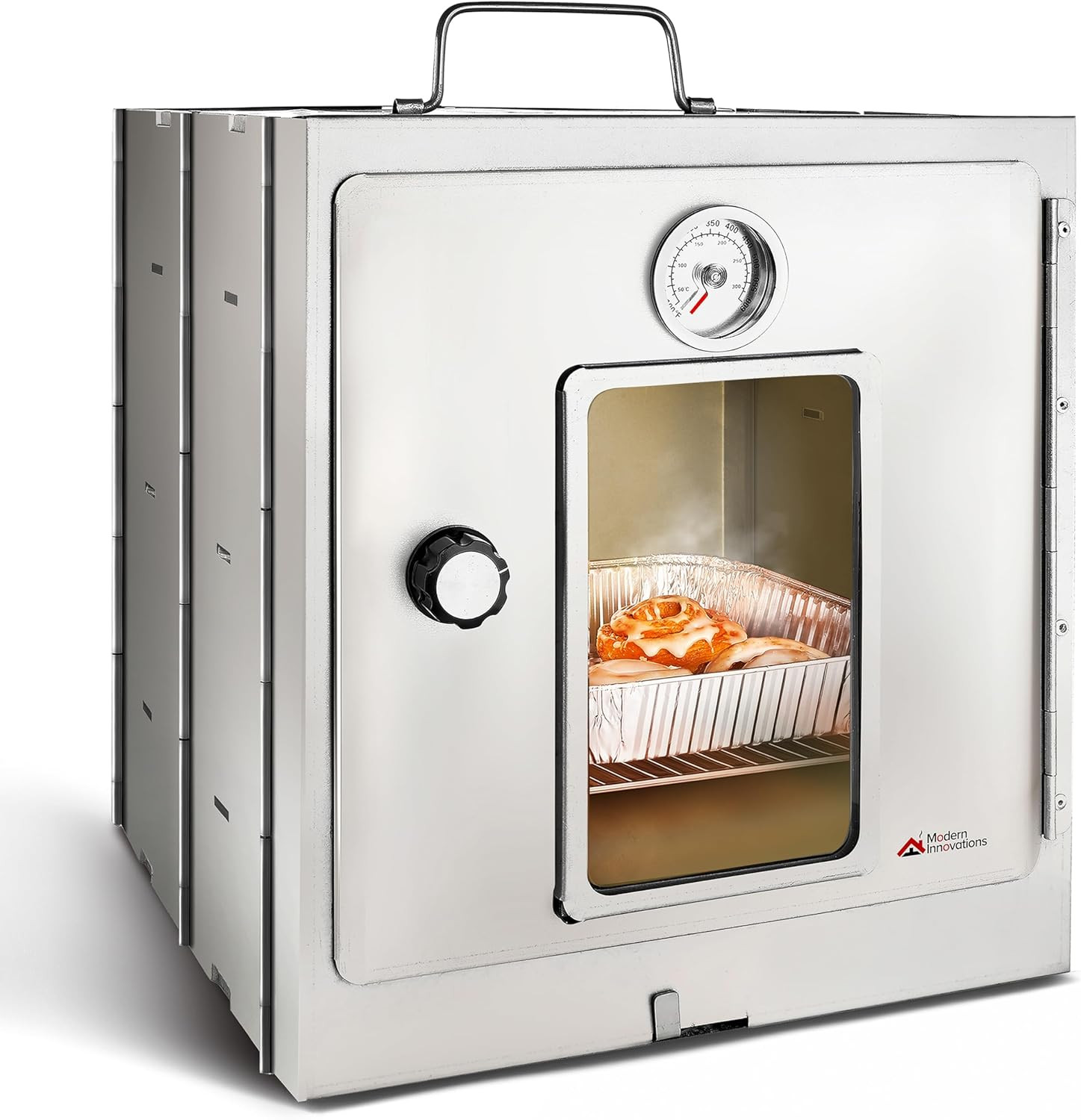 Portable Baking Oven Foldable Outdoor Stove for Campers Use w/ Wood Fire Propane