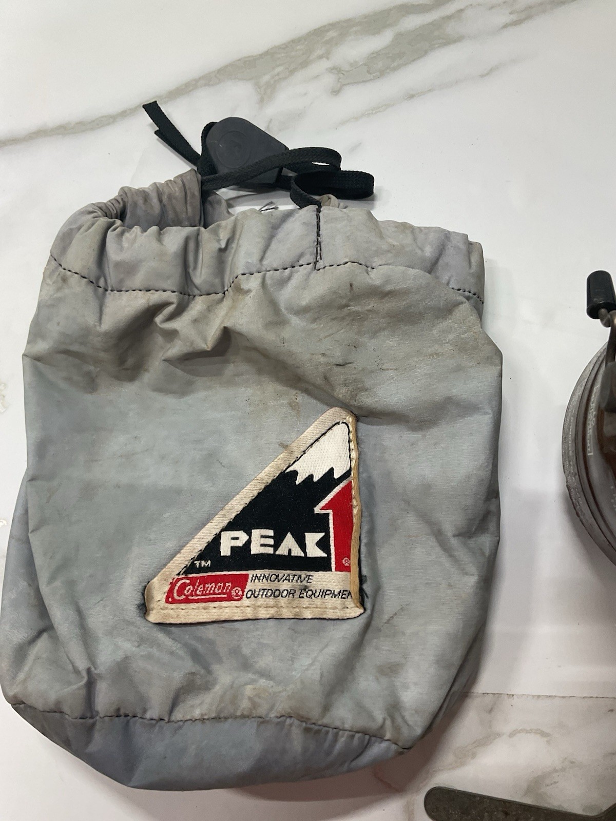 Vintage Coleman Peak 1 Model 400 Portable Stove w/ Manual & Storage Bag Tested