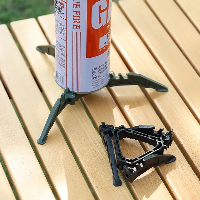 Portable Gas Canister Stand Universal Folding Tripod Base Holder for Camping USA