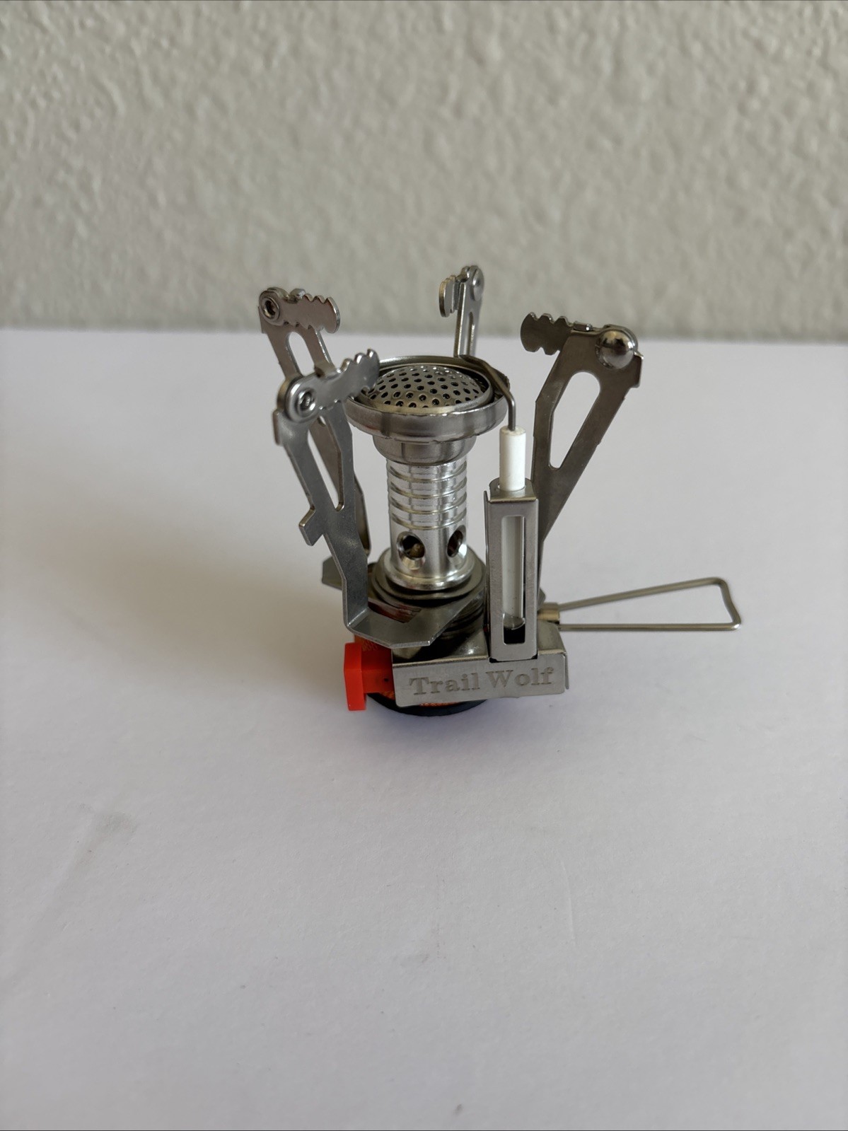 Backpacking Stove Portable Gas Burner Camping Propane Cooker w/ Piezo Ignition