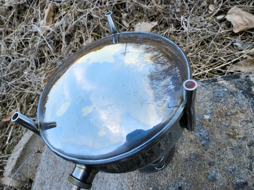 Vintage Windmill Kerosene KOREA STOVE Chrome Ver.