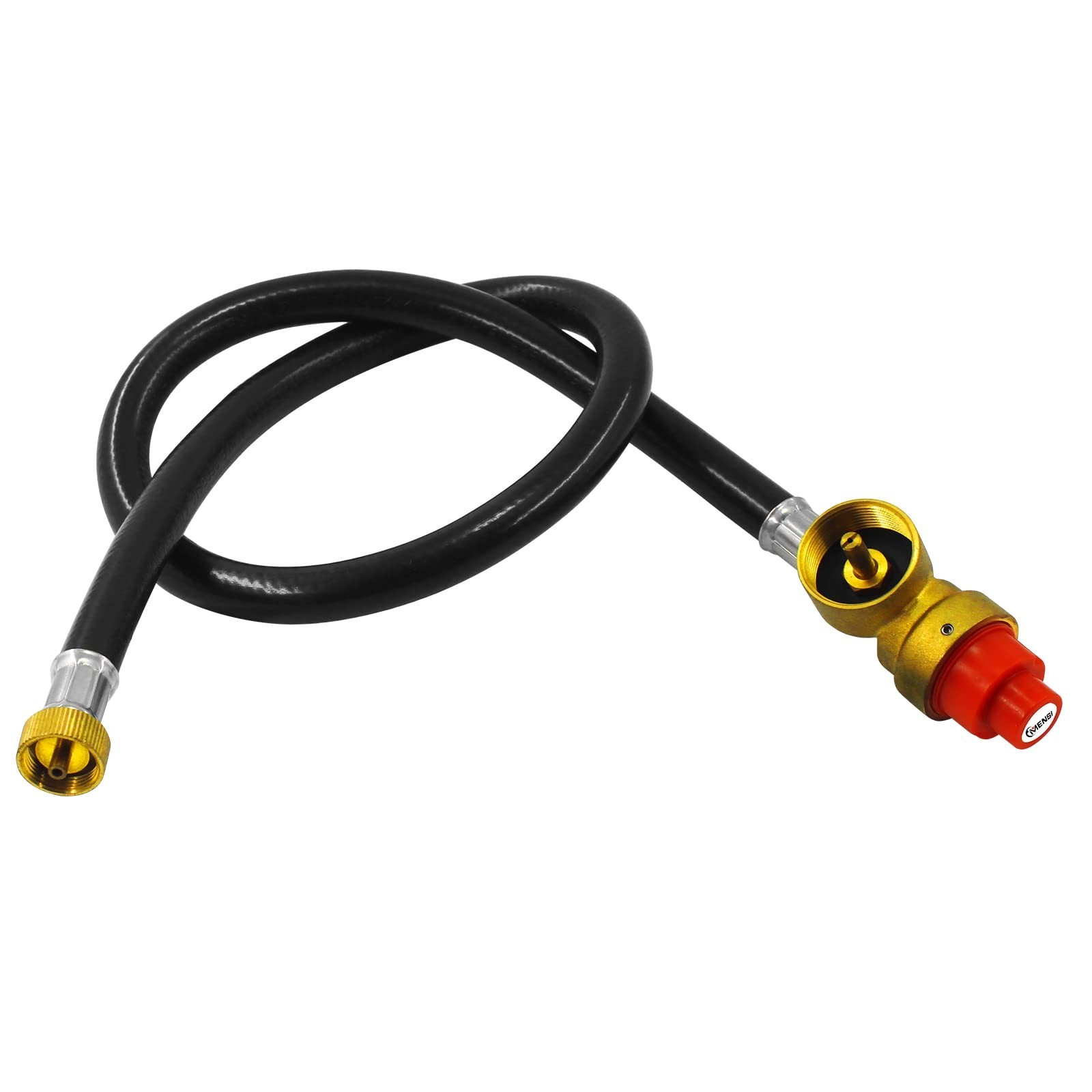 Portable Camping Stove Regulator & Hose – Convert 27.5″ to 1LB Propane Butane