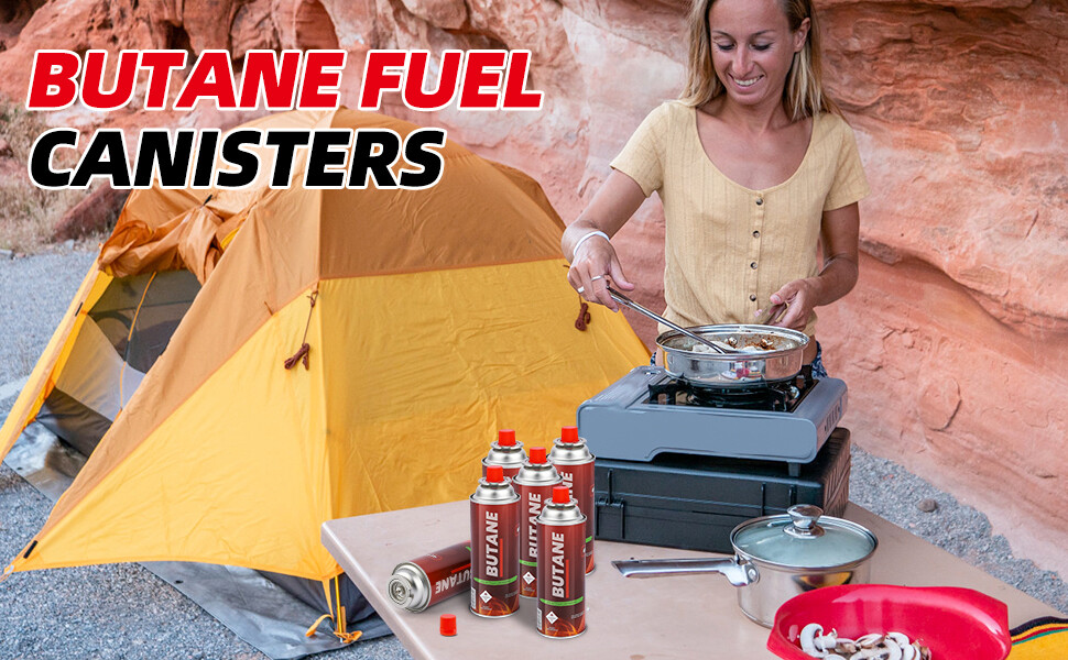 New Butane Fuel Gas Canisters Portable Camp Camping Stove Cartridge 1-24 Can lot