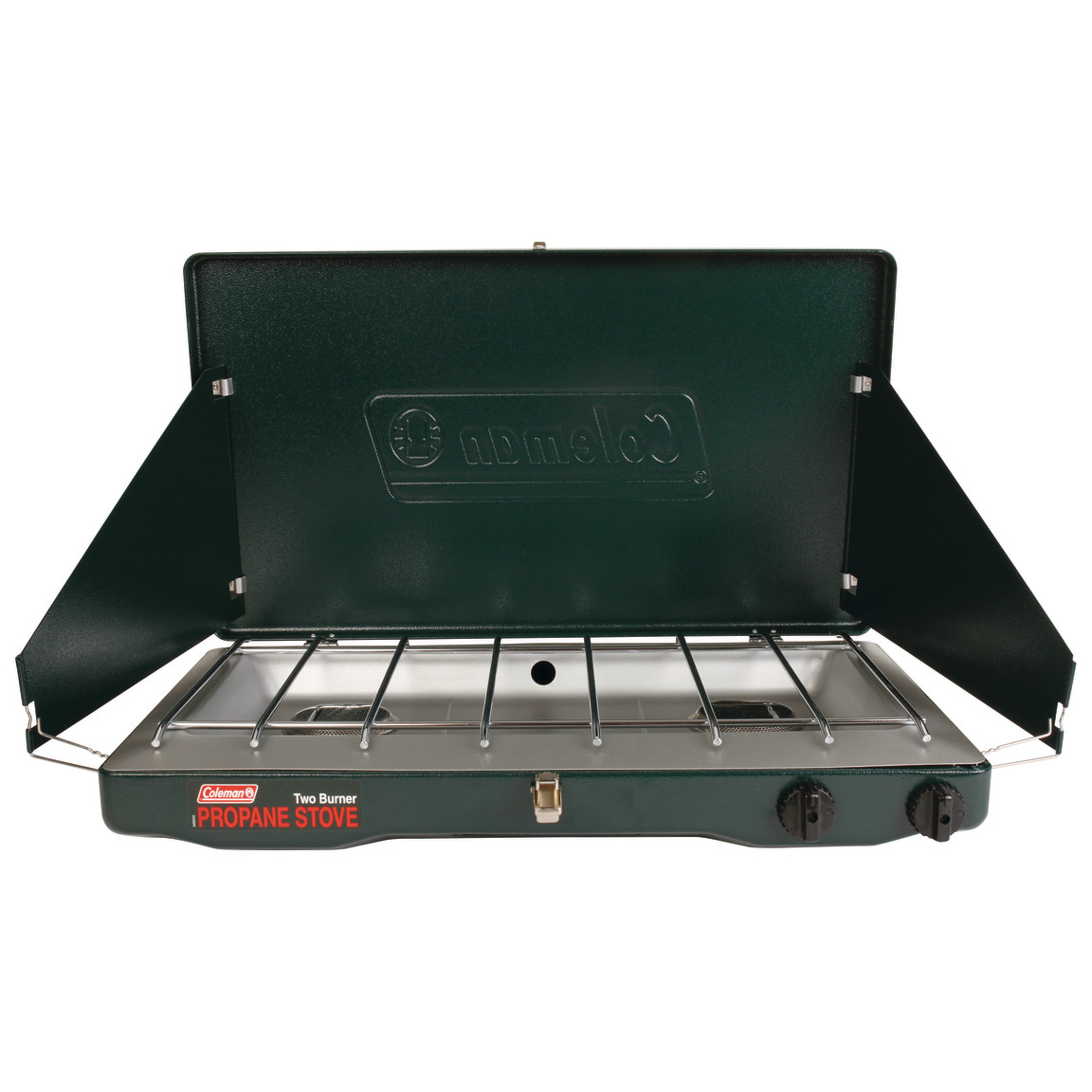 Matchlight 10,000 BTU 2-Burner Propane Stove, Black