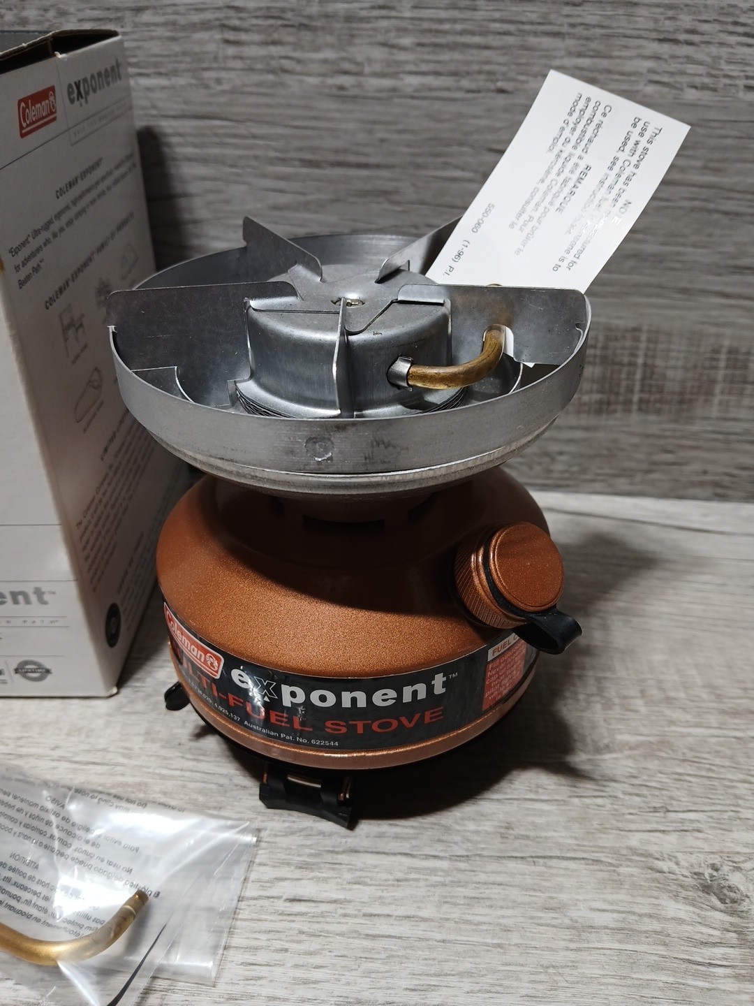 NEW Coleman “Exponent” Multi Fuel Stove (550B725) Made In USA