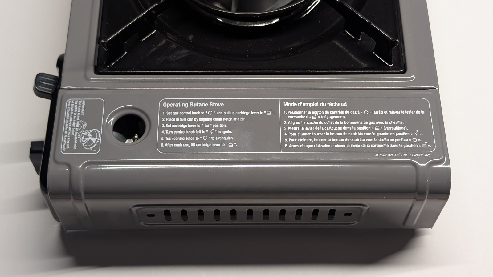 Coleman 2800 Butane Stove Portable Single Burner W/ Case Camping Cooktop