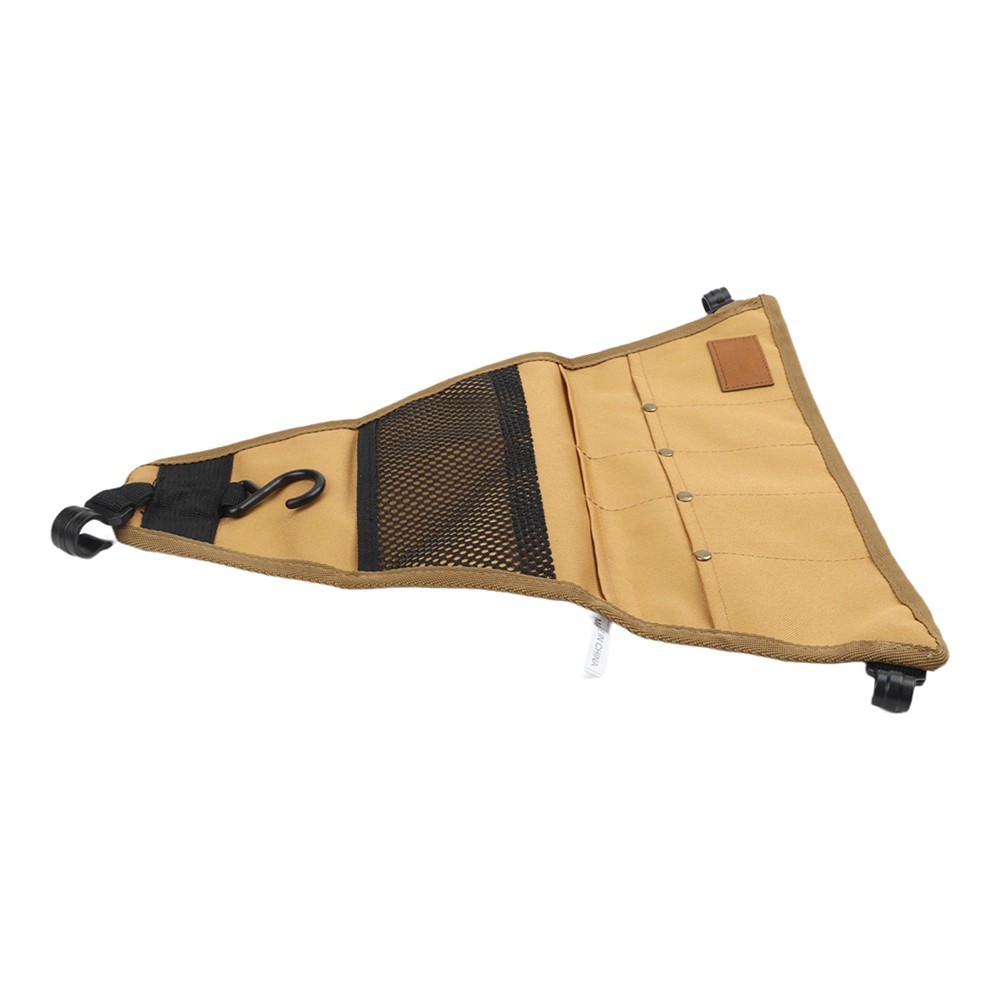 900D Picnic Tableware Storage Bag with Reinforced Rivets and Stitching