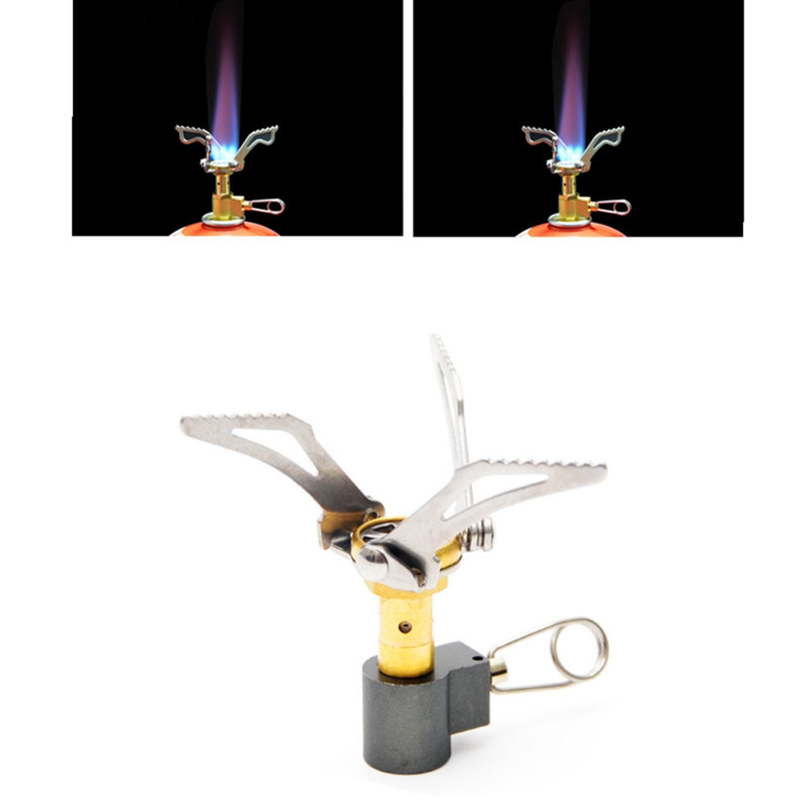 3000W Folding Mini Ultralight Outdoor Camping Cook Burner Gas Stove Strong Power