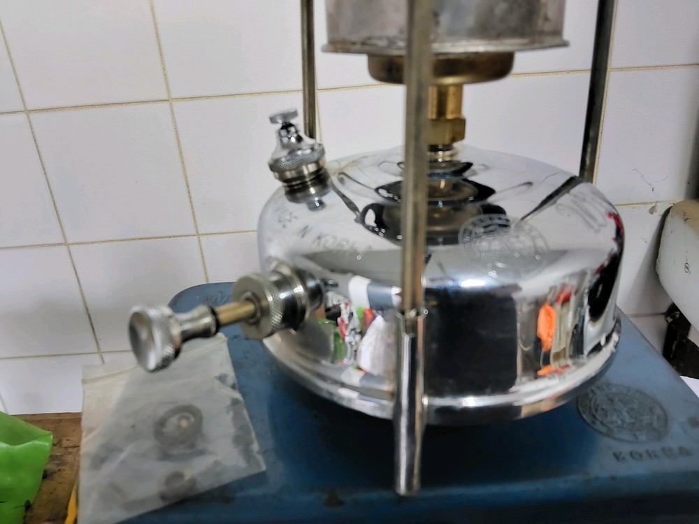 Vintage Windmill Kerosene KOREA STOVE Chrome Ver.