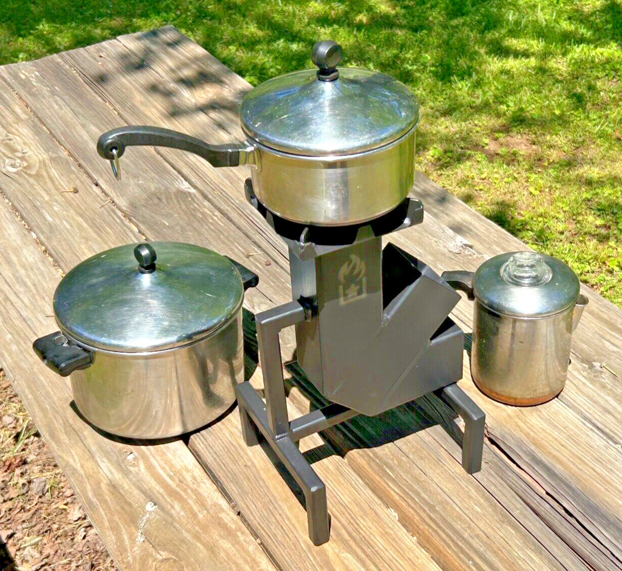 Minuteman Stinger Rocket Stove