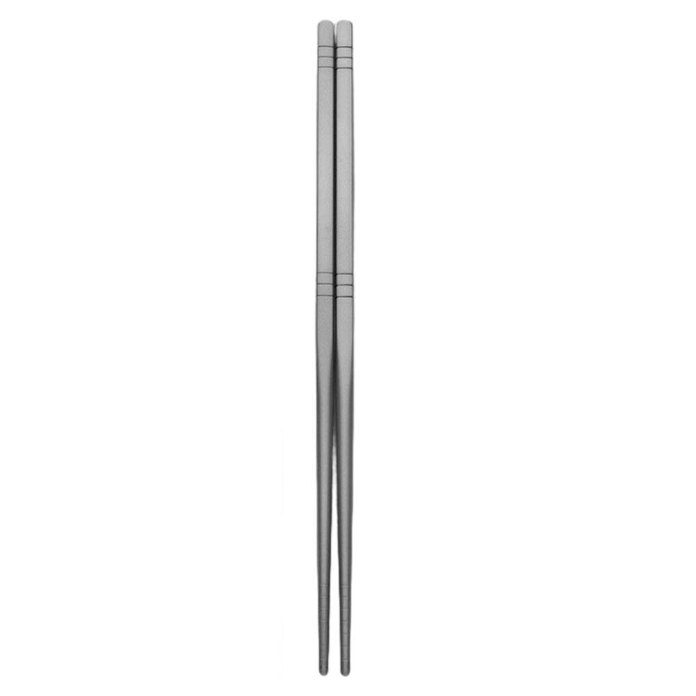 23cm Pure Titanium Chopsticks About 16g Portable Compact for Bag Pocket Storage