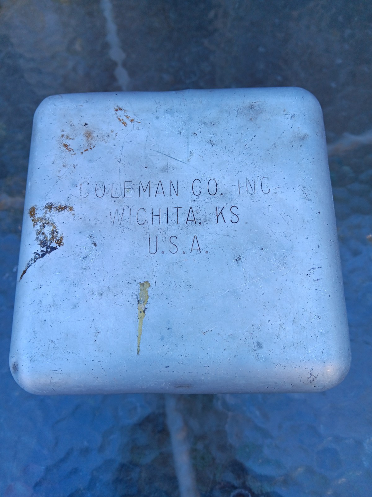Coleman Peak1 M400 Lightweight Camp Stove Allum Pot/storage 6/82 USA 🇺🇸Nice1