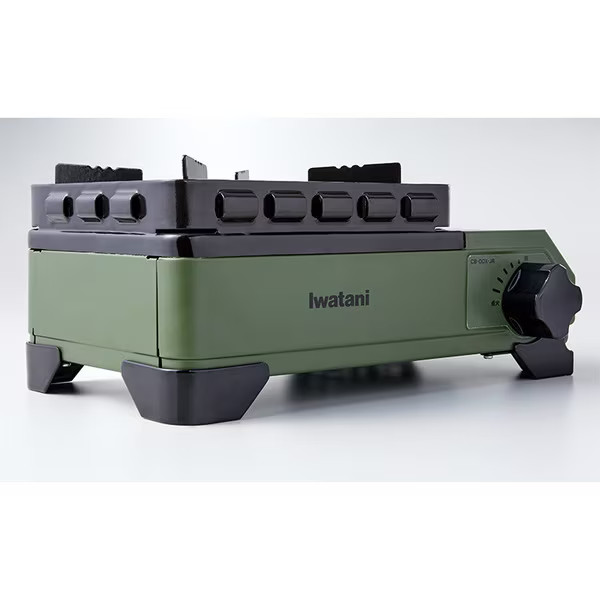 Iwatani CB-ODX-JR [Cassette Foot Tough Maru Jr.] Made in Japan Khaki New