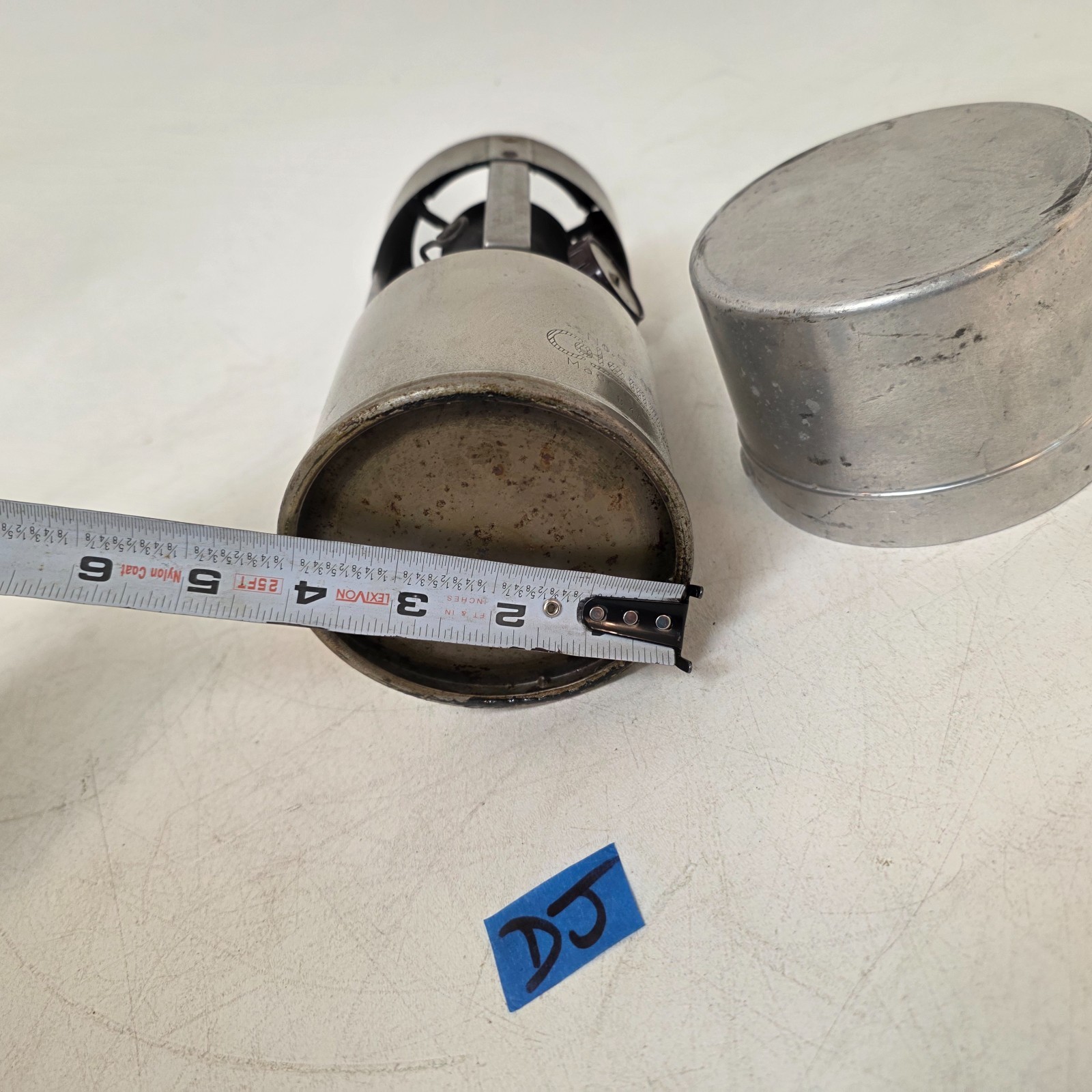 Vintage Coleman B47 Model No. 530 WW2 GI Pocket Gas Stove Camping w/ Case