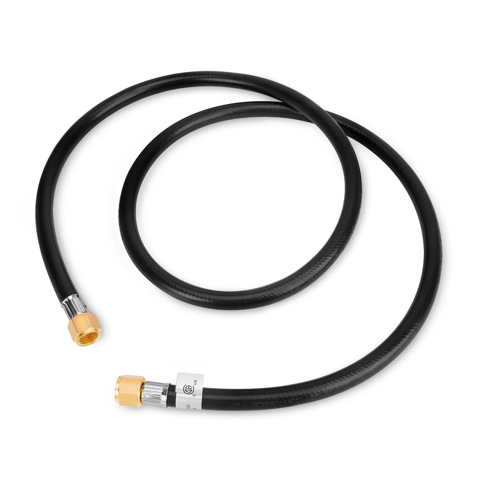 Stanbroil 5 Feet Propane Hose Assembly with Both 3/8″ Female Flare for Black