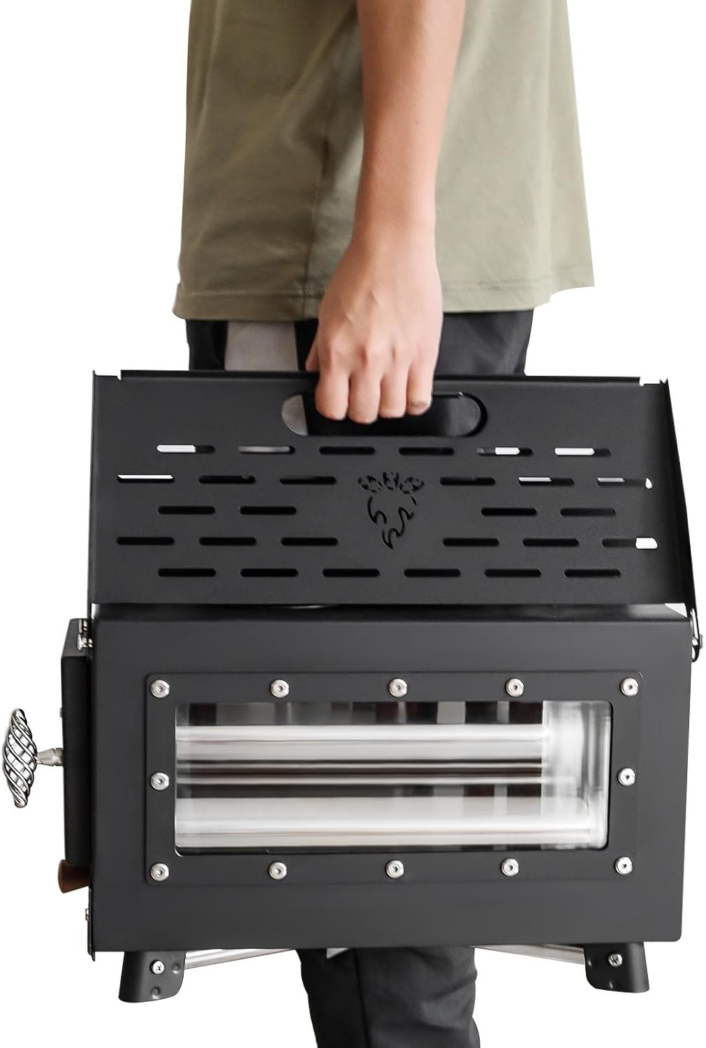 Outdoor Tent Stove Portable Camping Stove With Chimney Pipe for Outdoor Cooking
