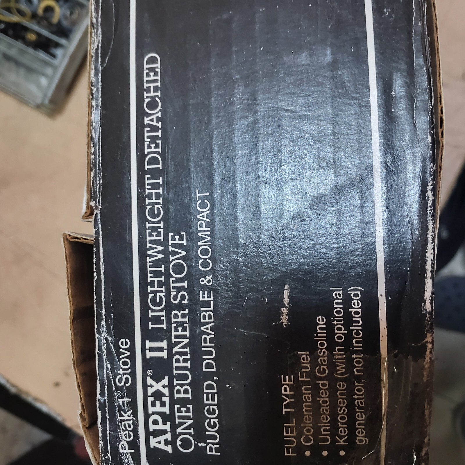 Peak 1 Stove USA COLEMAN APEX II 445A700 Dual Fuel Camping Backpack Stove