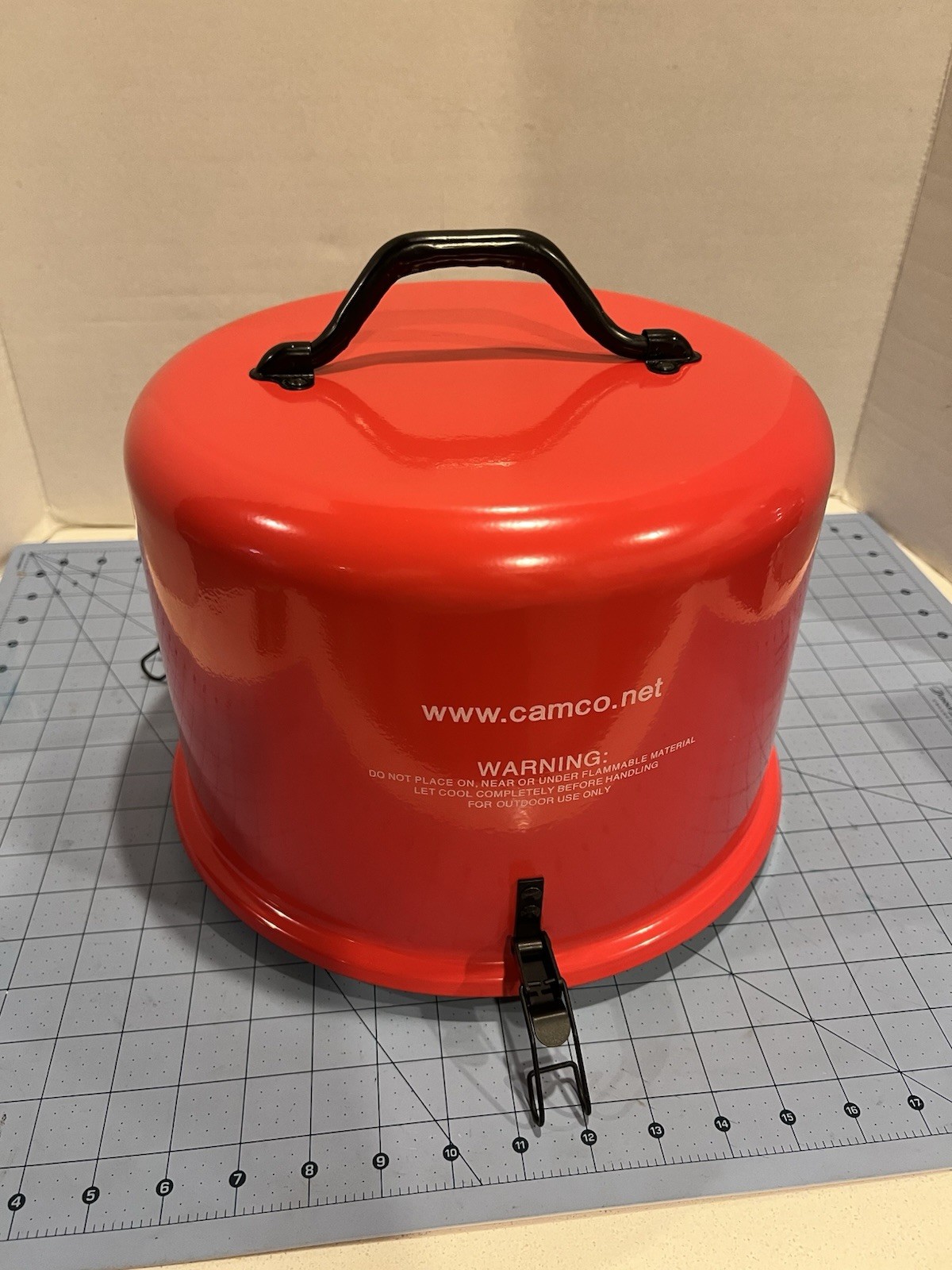 CAMCO CAMPFIRE LITTLE RED CAMP STOVE OLD STOCK NEW IN BOX RARE LOGS FIRE PIT
