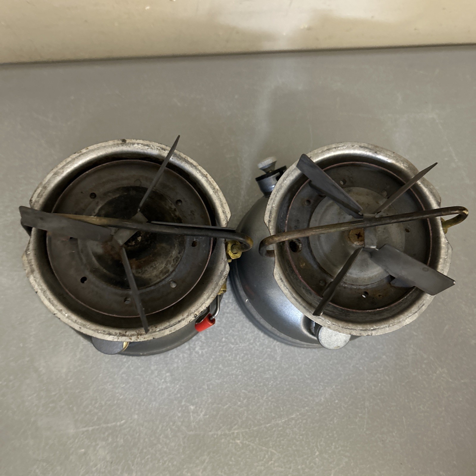 (2) COLEMAN Model 533 Dual Fuel Single Burner Camping Stoves