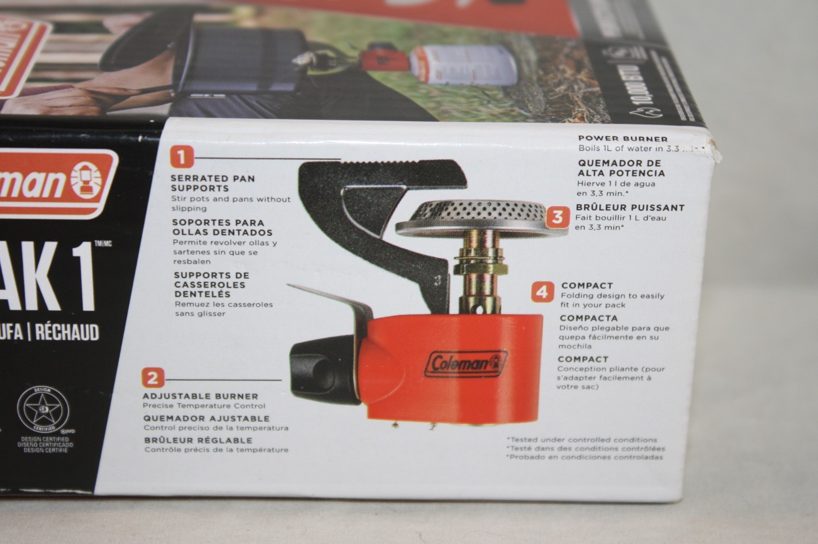 New Coleman Peak 1 3001 Series 10,000 BTU Stove!