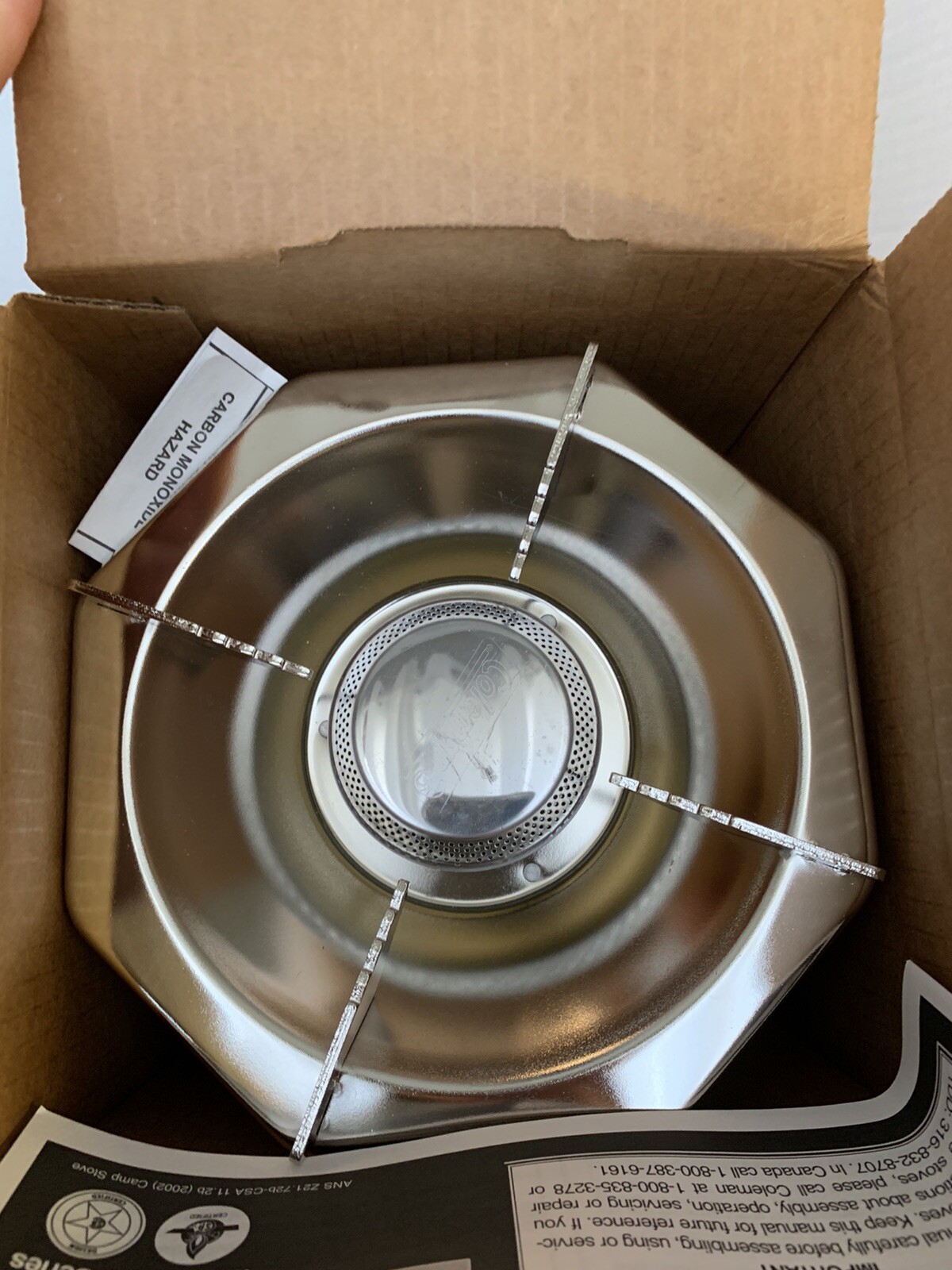 COLEMAN – ONE BURNER PROPANE STOVE (#5431-700G) 10,000 BTU With Original Box NIB