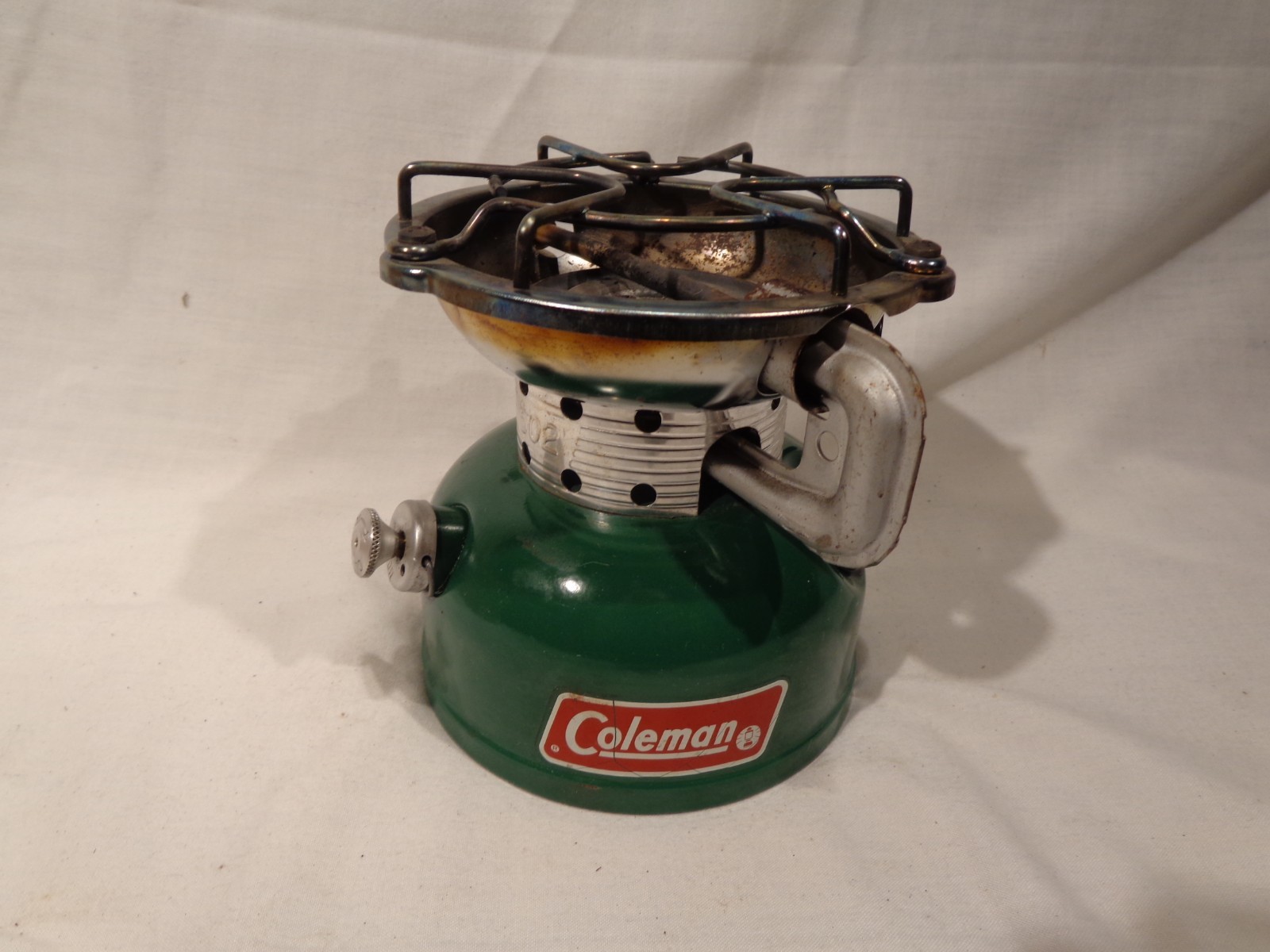 Vintage 9-84 Coleman 502 Camp Stove With Box Sportster Single Burner Tested