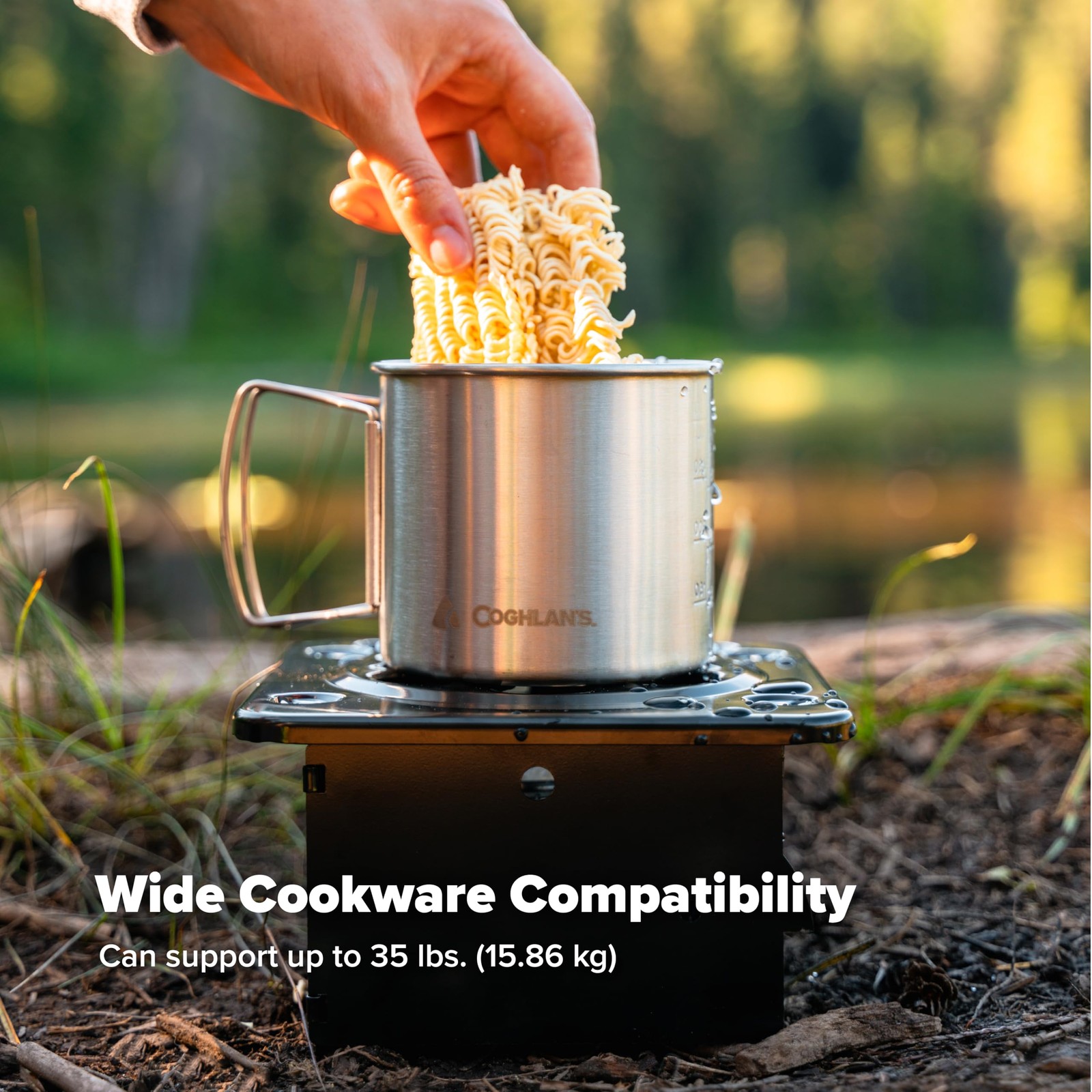 Coghlan’S Coghlans Portable Folding Camp Stove Compact Lightweight Steel