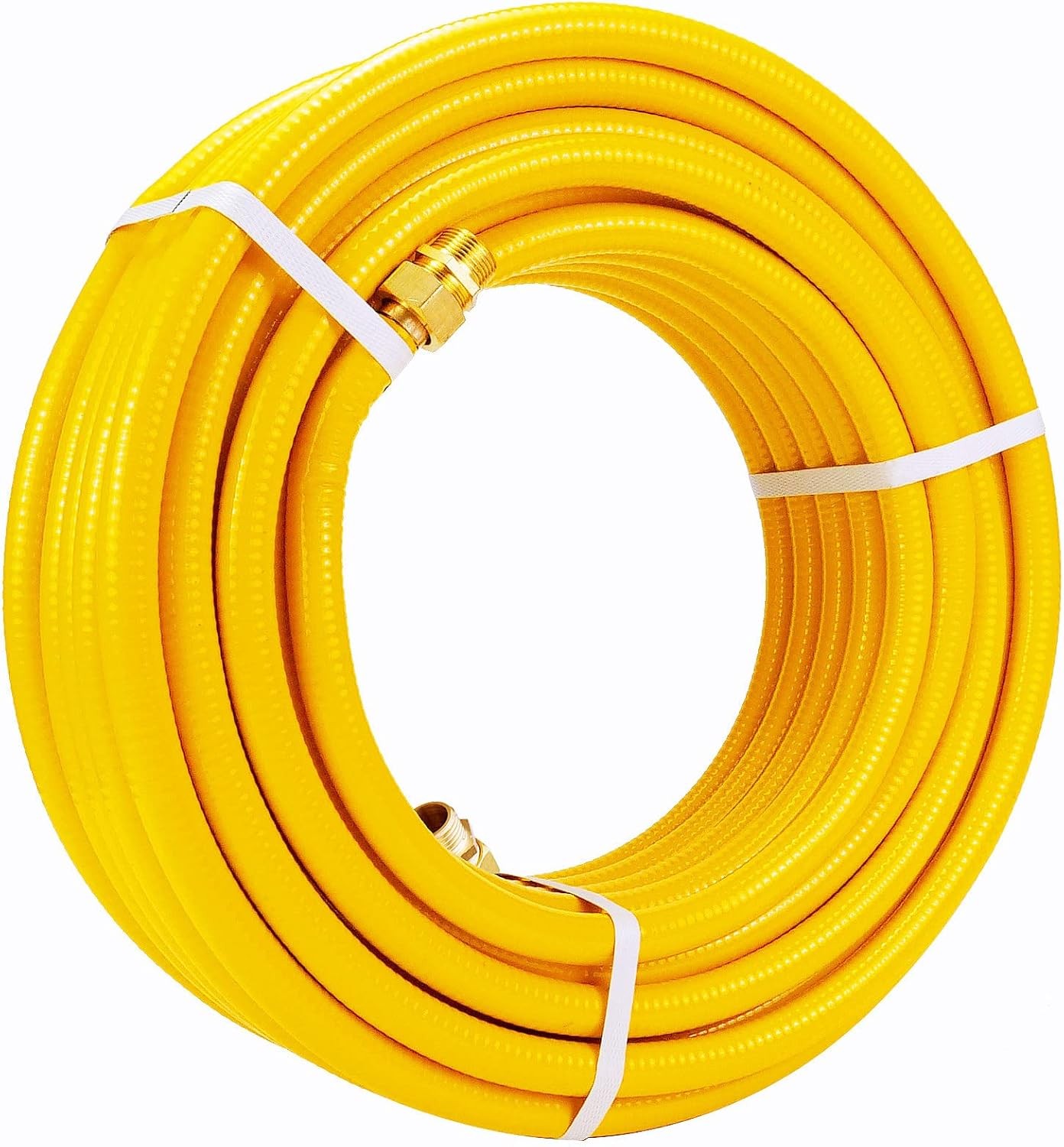 70ft 3/4” Gas Line CSST Flexible Stainless Steel 70 ft – 3/4", Yellow