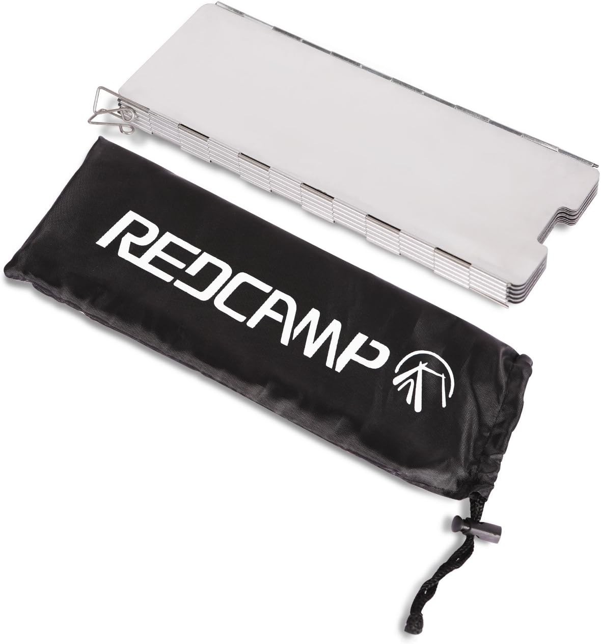 Wind Protection for Outdoor Cooking, Lightweight and Compact Aluminum Design