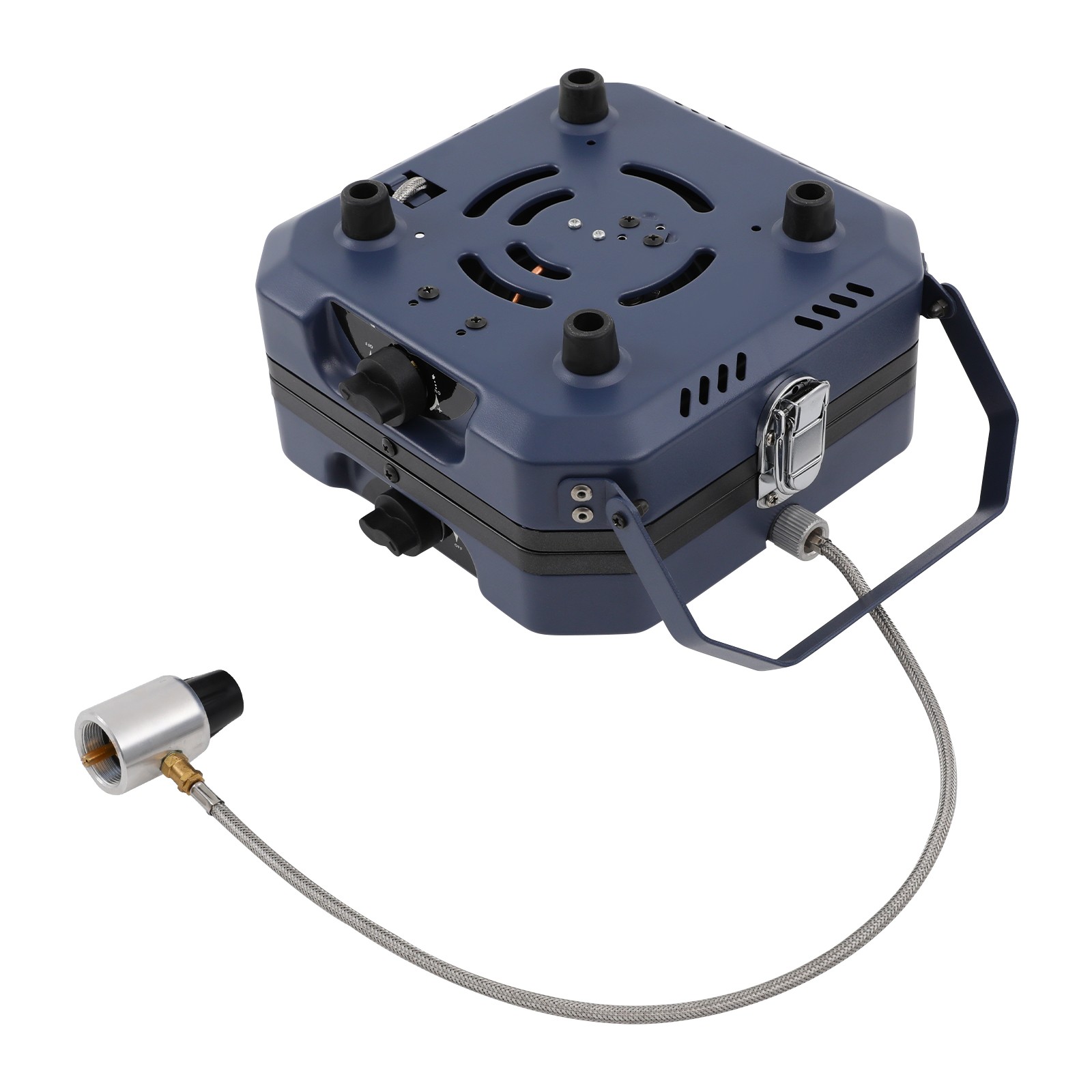 Foldable 2-Burner Camping Stove, Portable Grill for Outdoor Cooking