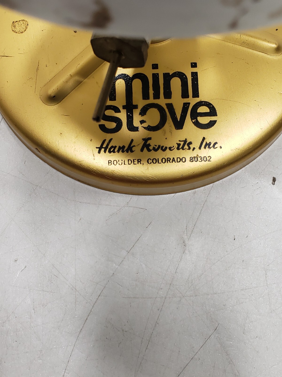 Hank Roberts Inc Mark II Compact Backpacking 1 burner Portable Mini Stove