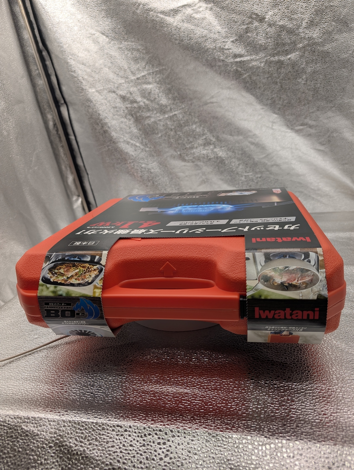 Iwatani Fu Cassette Stove BO- Plus Hairline Silver CB-AH-41N 4.1kW (3,500kcal/h)