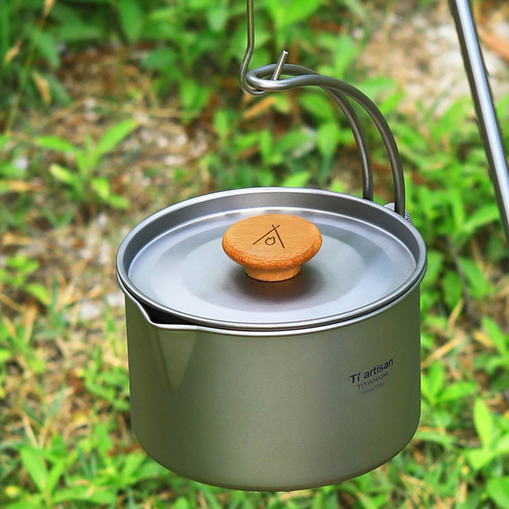 High Quality Hanging Pot Storage Sack Camping Pot Dismantling Picnic Cookware