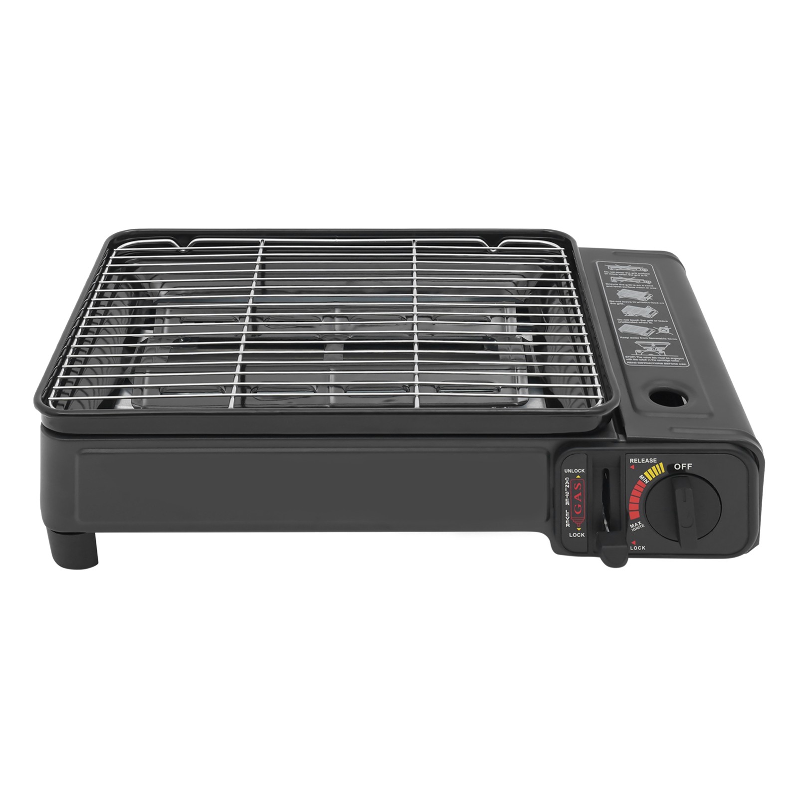 42*26*11cm Gas Barbecue Stove Gas Griddle Countertop Grill Stove LPG Tank Fuel