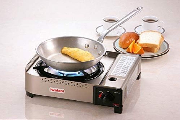 Portable Butane Stove Single Burner Camping Indoor Outdoor Cooktop