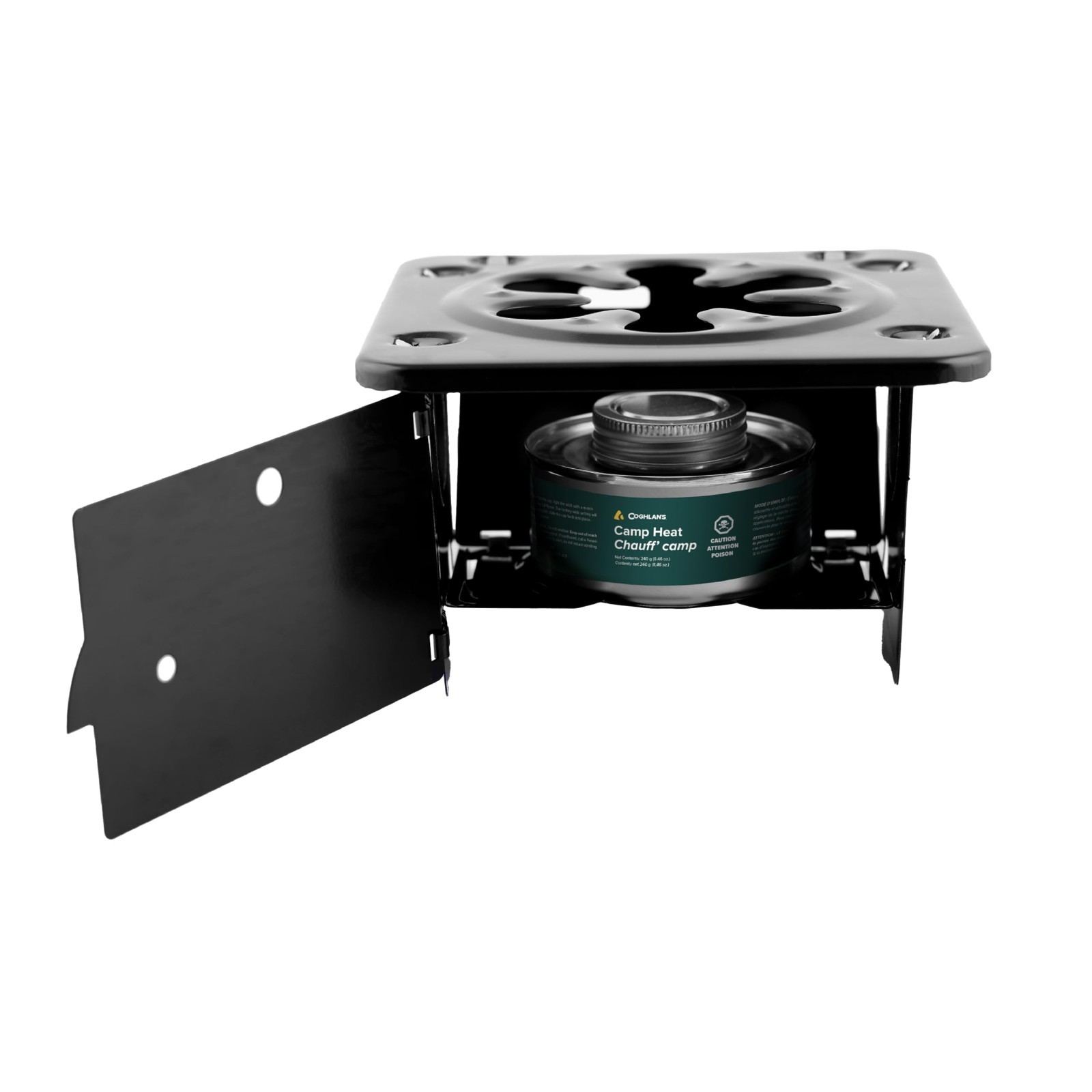 Compact Folding Camp Stove – Lightweight Steel for Camping, Backpacking, Hiking,