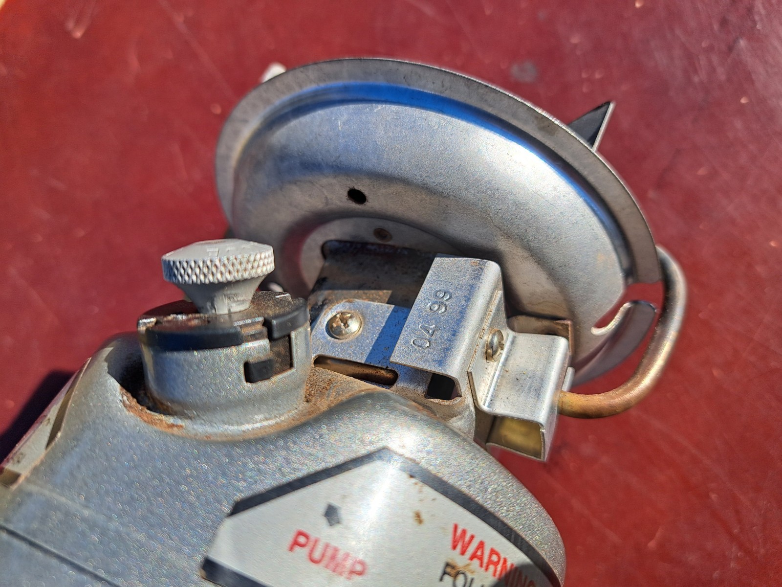 Vintage Coleman Peak 1 Feather 442 Dual Fuel Hiking Camping Stove USA