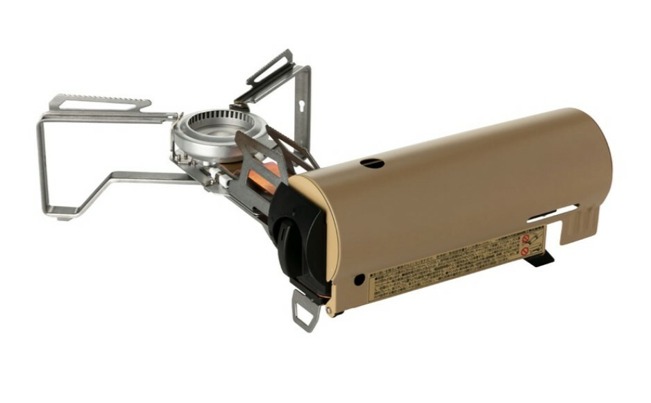 Snow Peak Home & Camp Portable Burner Stove GS-600KH Khaki Without Gas Canister