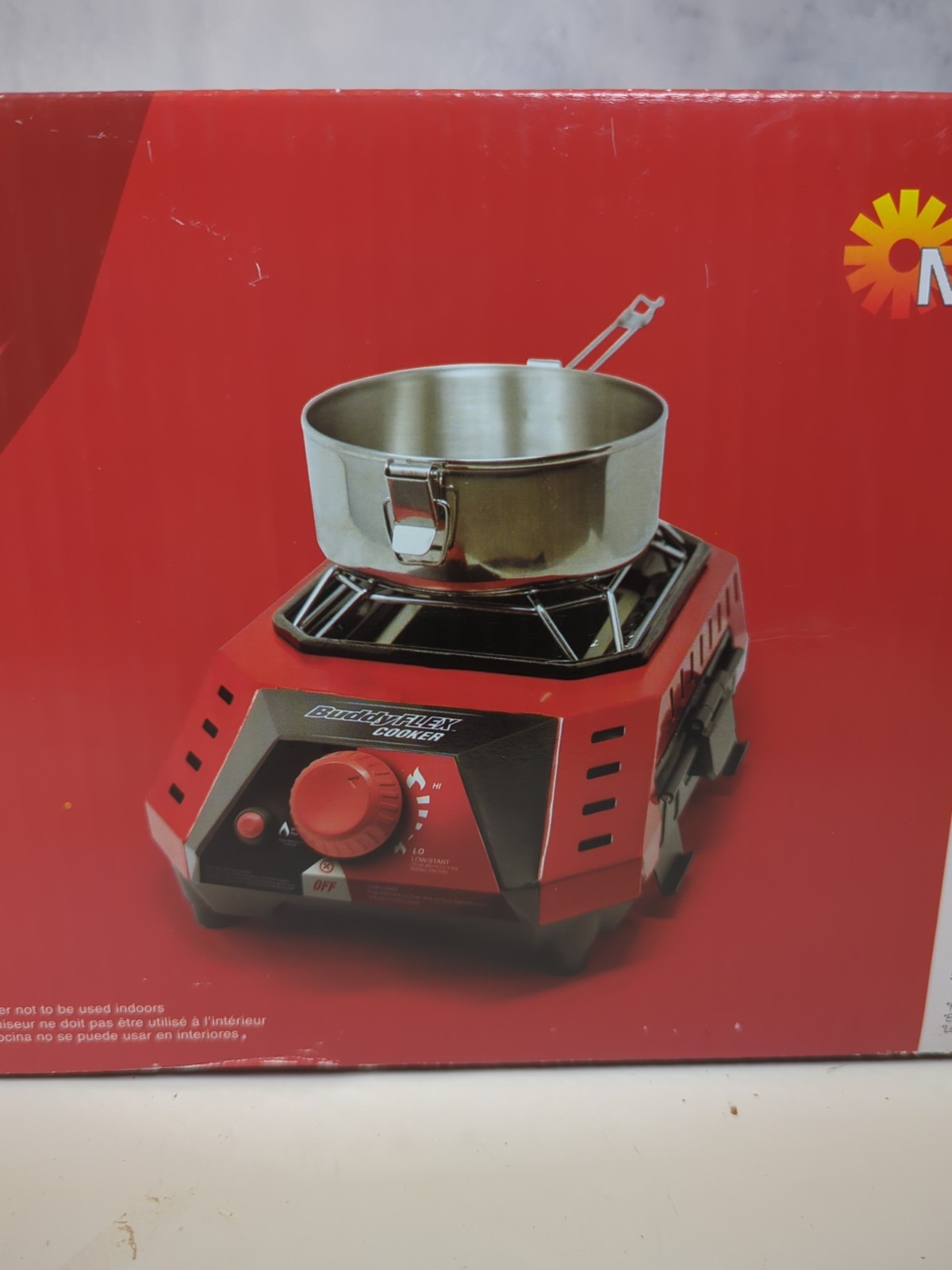Mr. Heater MH-F600500 Buddy FLEX Portable Fiber Mesh Propane Cooking Burner New