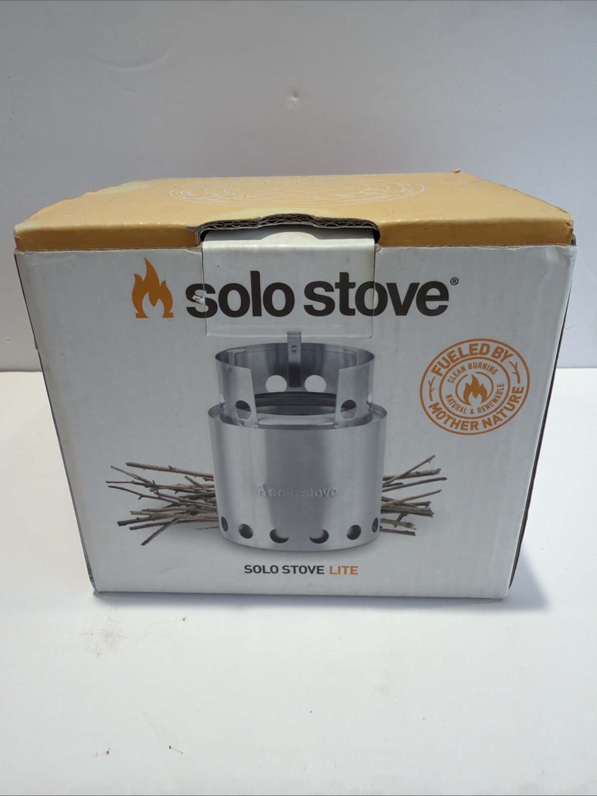 Solo Stove Lite Wood Burning Steel Stove Low Smoke Backpacking Camping New NIB